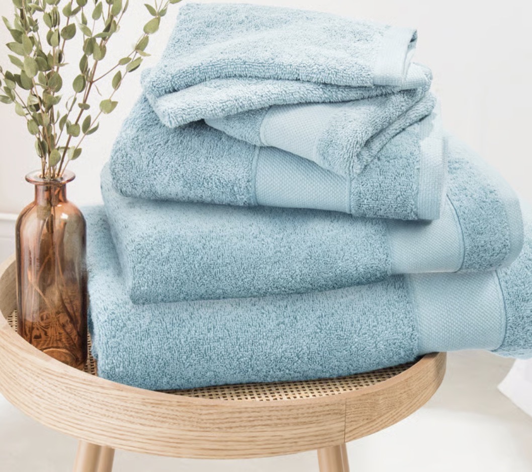 Linge de bain (bleu)