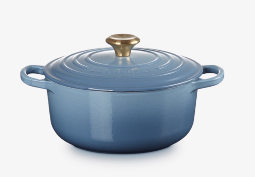 Grande cocotte ronde en fonte émaillée Le Creuset